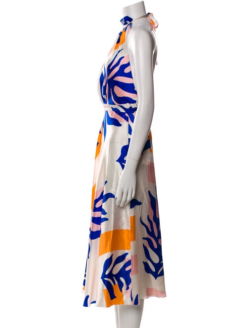 Raquel Diniz Silk Midi Length Dress