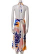 Raquel Diniz Silk Midi Length Dress
