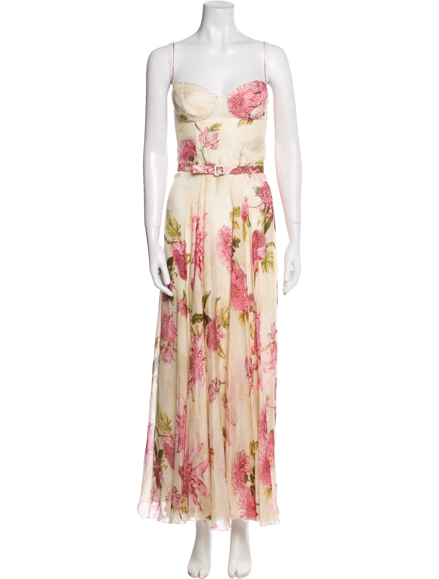 Raquel Diniz Silk Long Dress