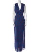 Raquel Diniz Silk Long Dress