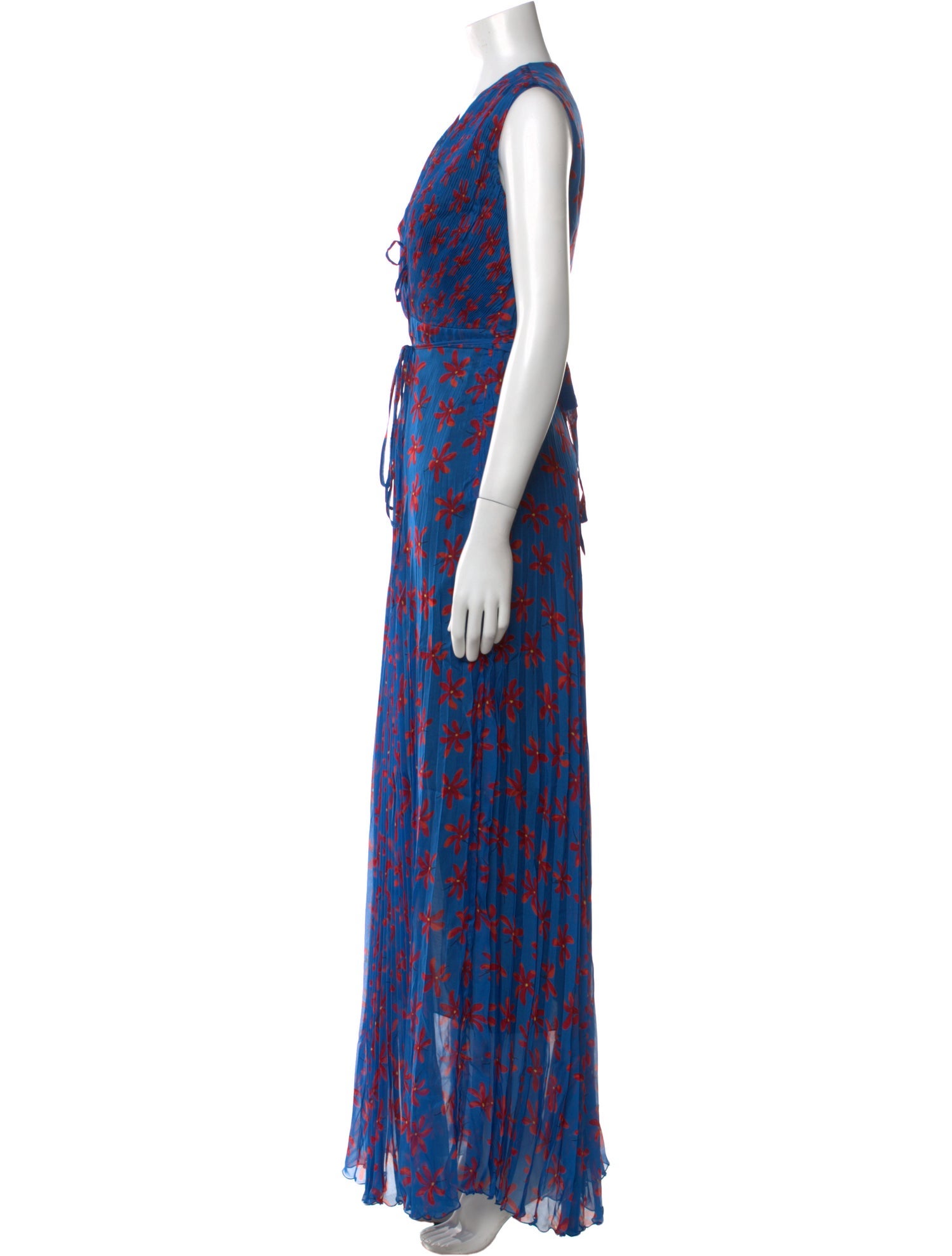 Raquel Diniz Silk Long Dress