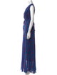 Raquel Diniz Silk Long Dress