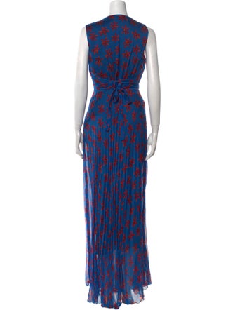 Raquel Diniz Silk Long Dress