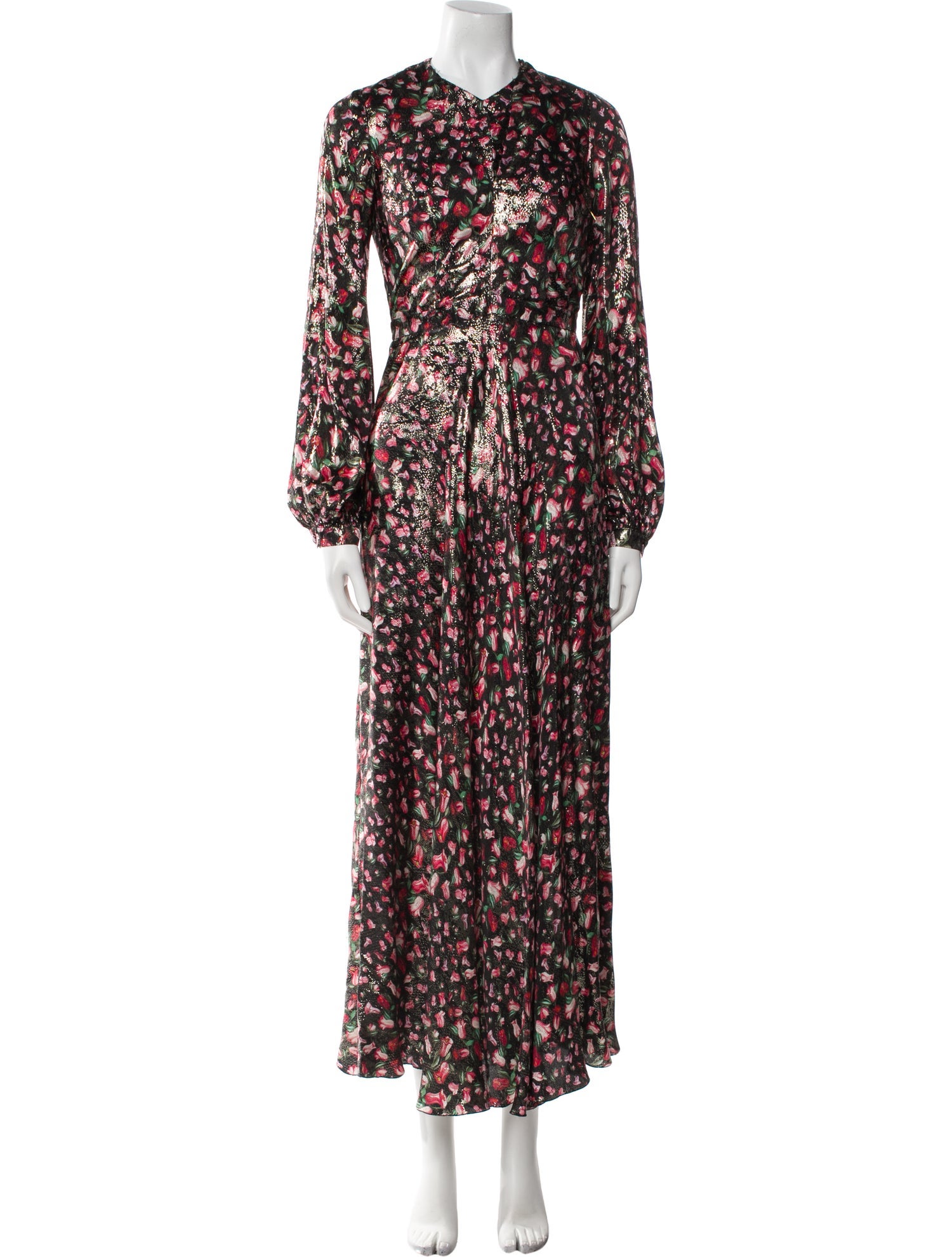 Raquel Diniz Silk Long Dress