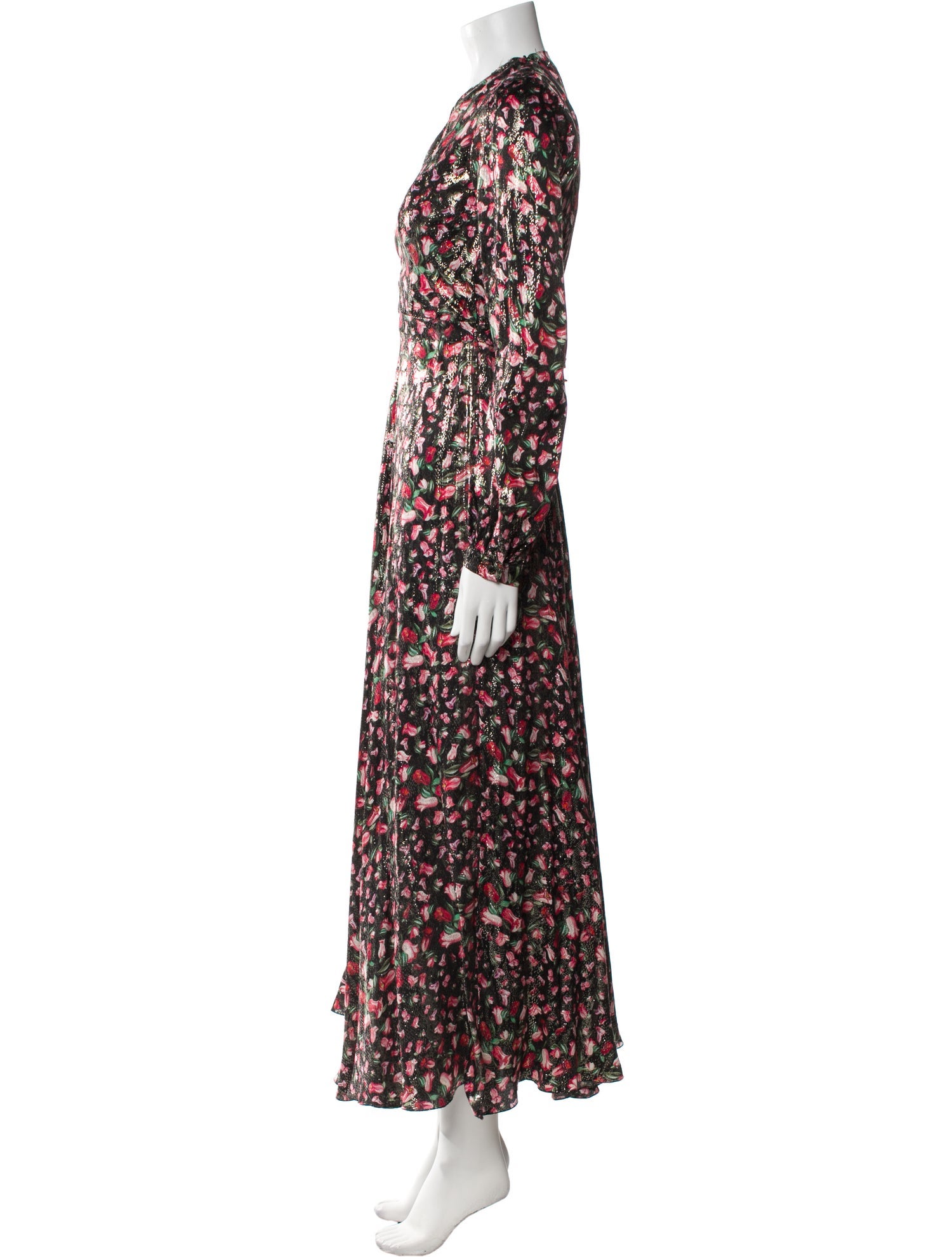 Raquel Diniz Silk Long Dress