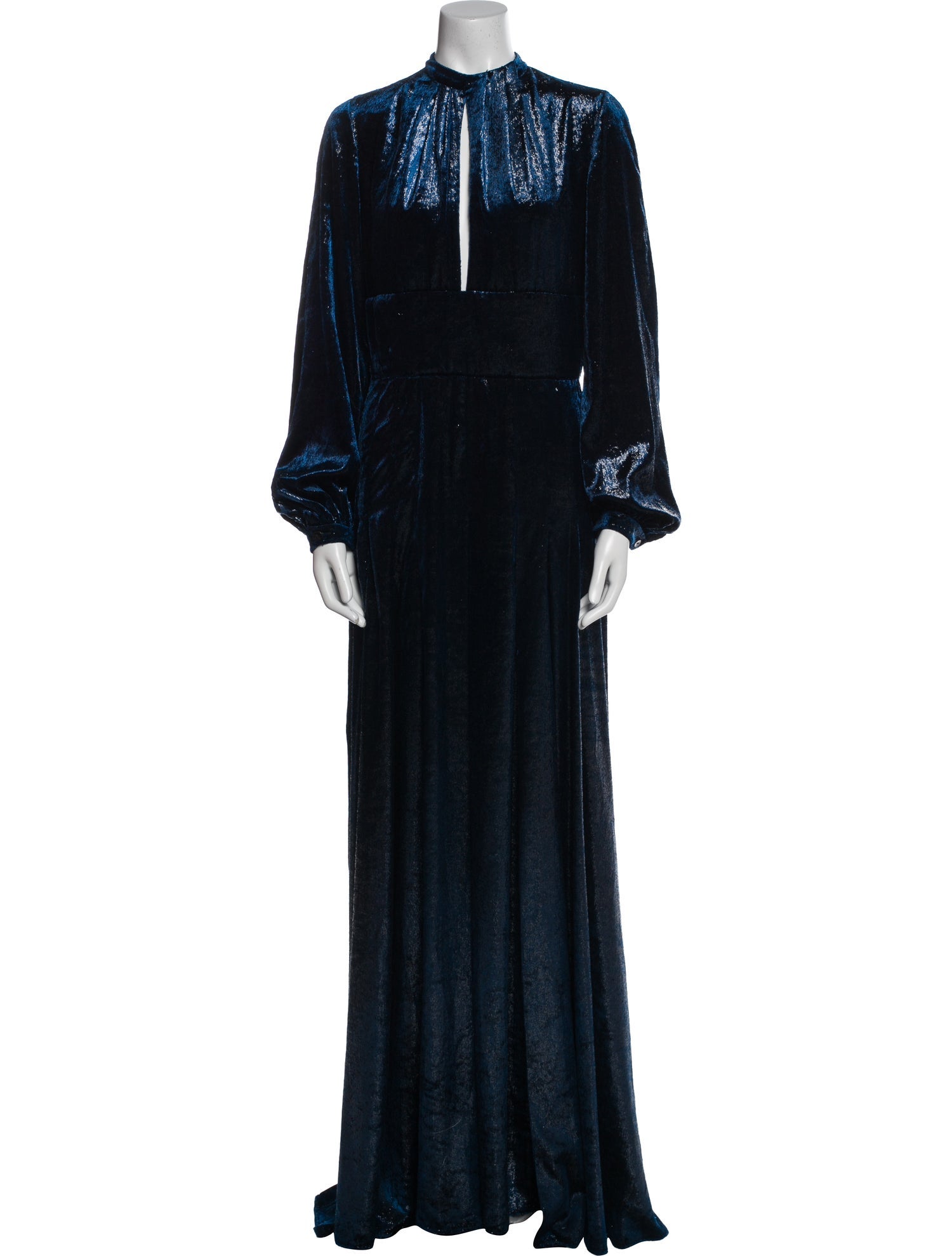 Raquel Diniz Mock Neck Long Dress