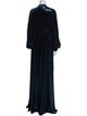 Raquel Diniz Mock Neck Long Dress