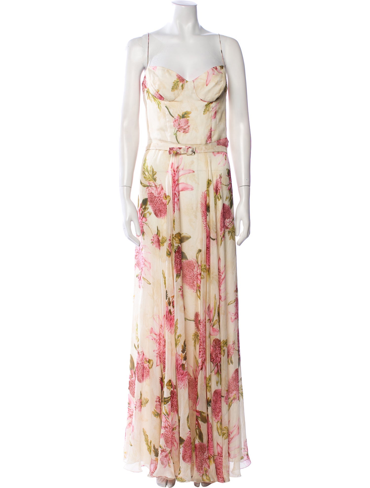 Raquel Diniz Silk Long Dress