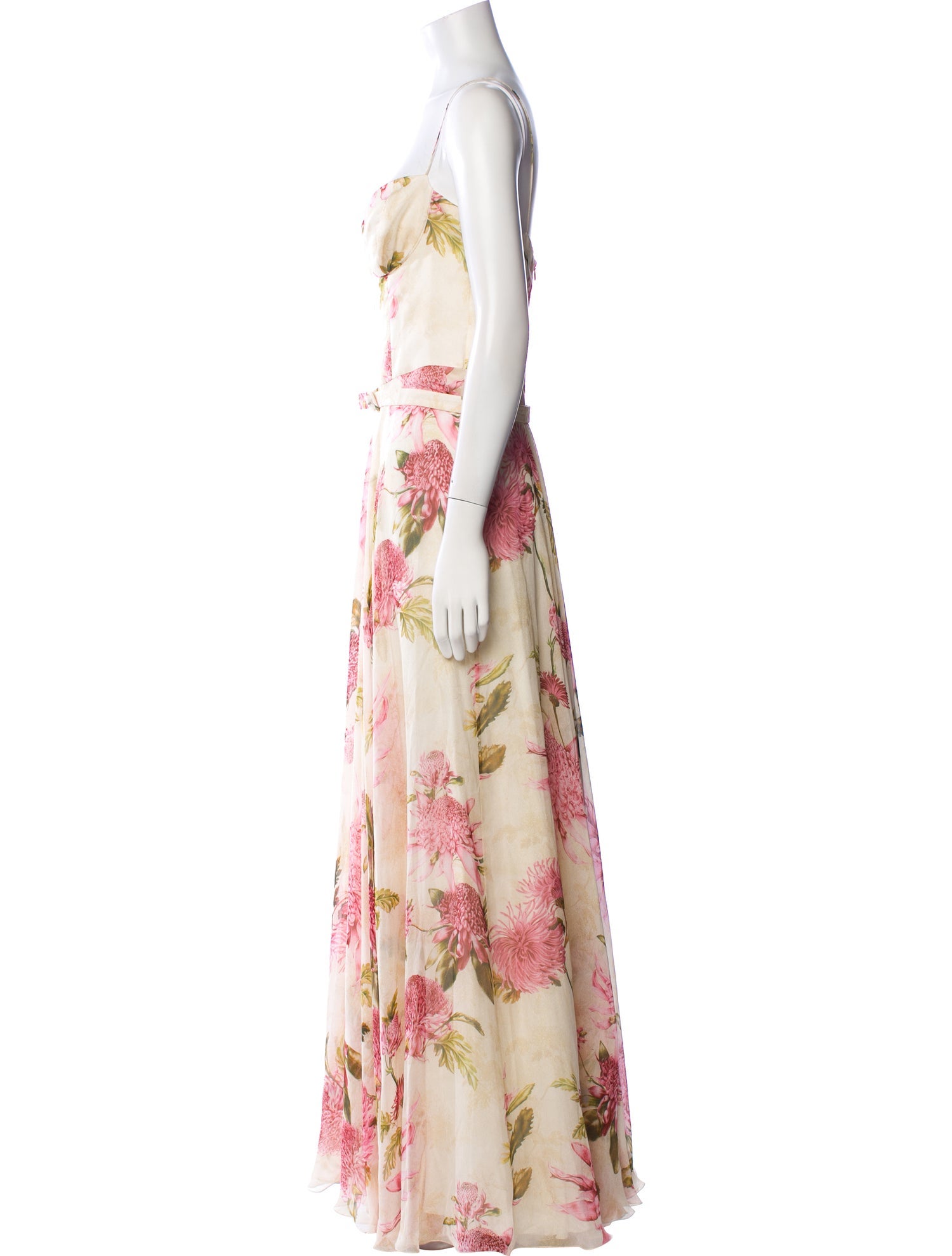 Raquel Diniz Silk Long Dress