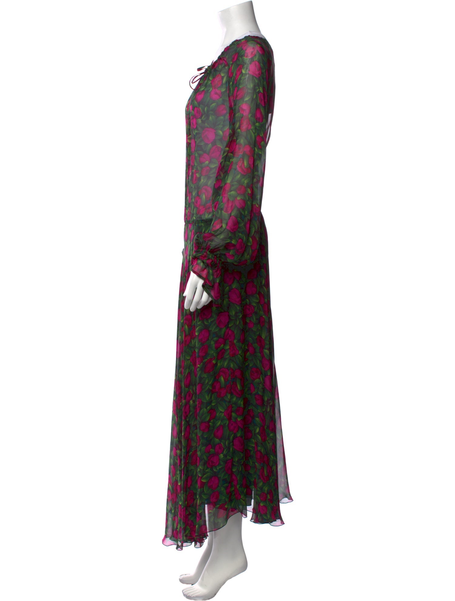 Raquel Diniz Silk Long Dress w/ Tags