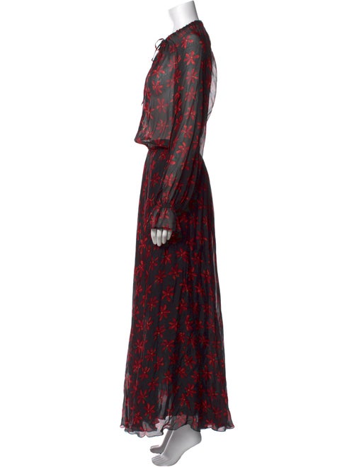 Raquel Diniz Silk Long Dress