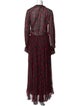 Raquel Diniz Silk Long Dress