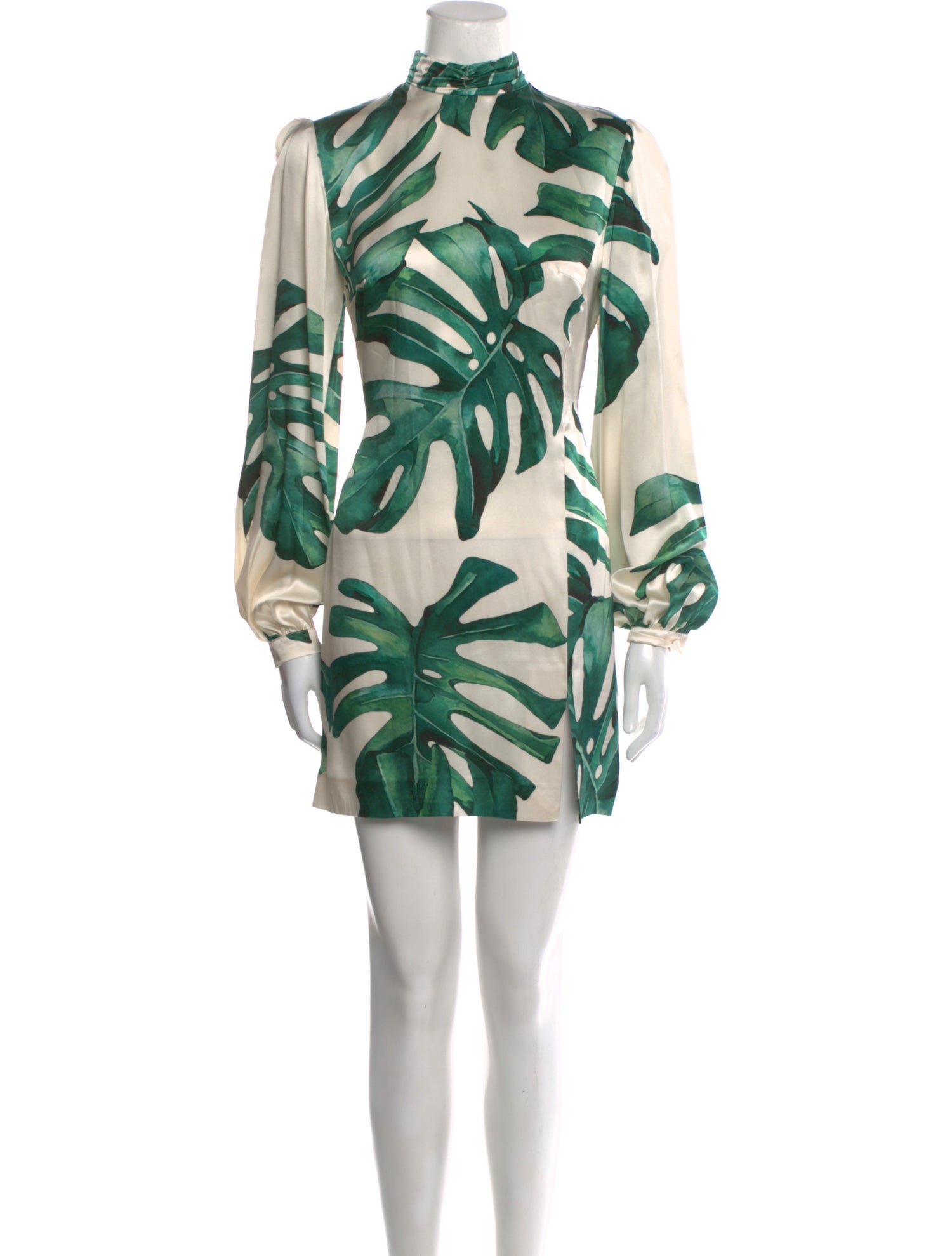 Raquel Diniz Silk Mini Dress