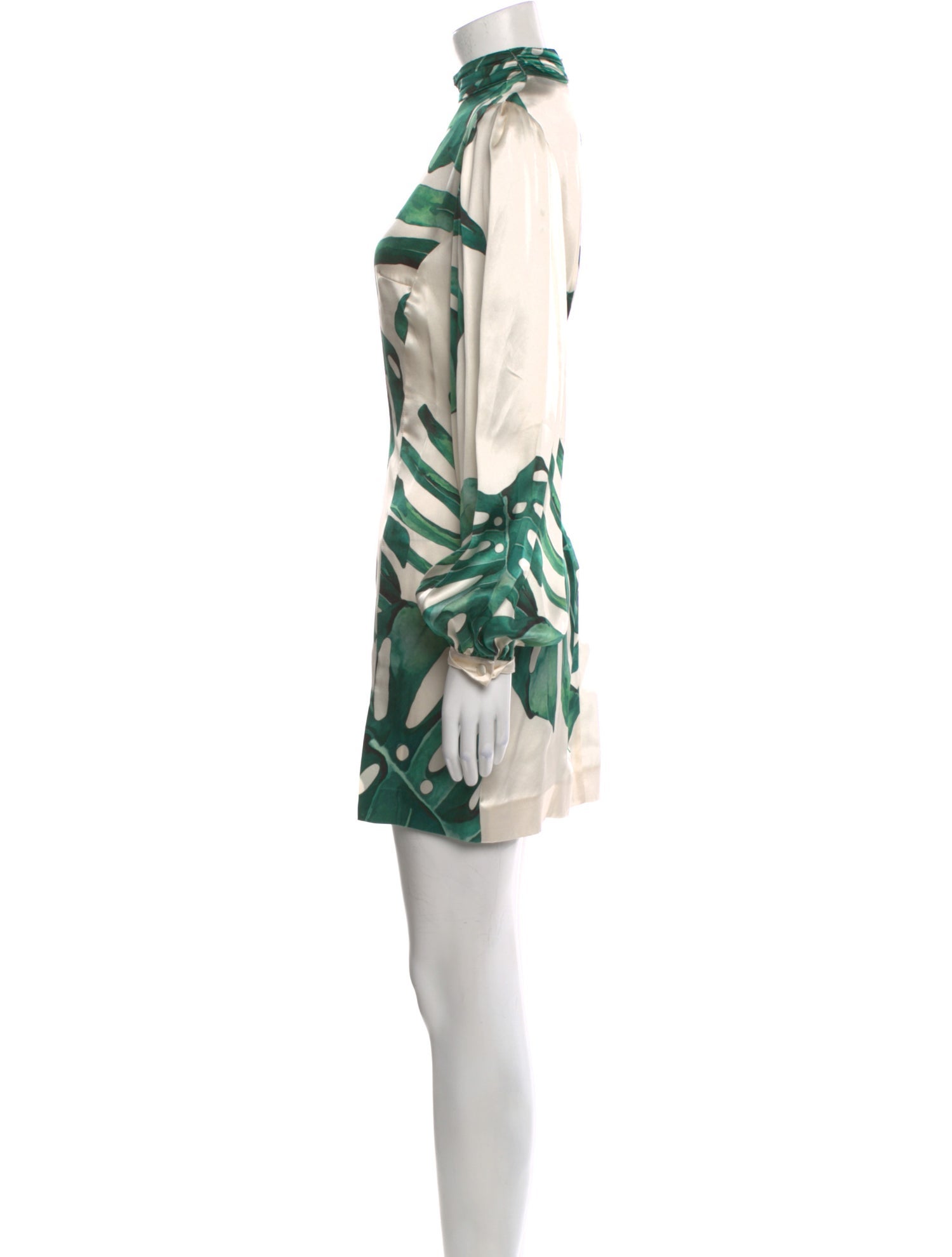 Raquel Diniz Silk Mini Dress