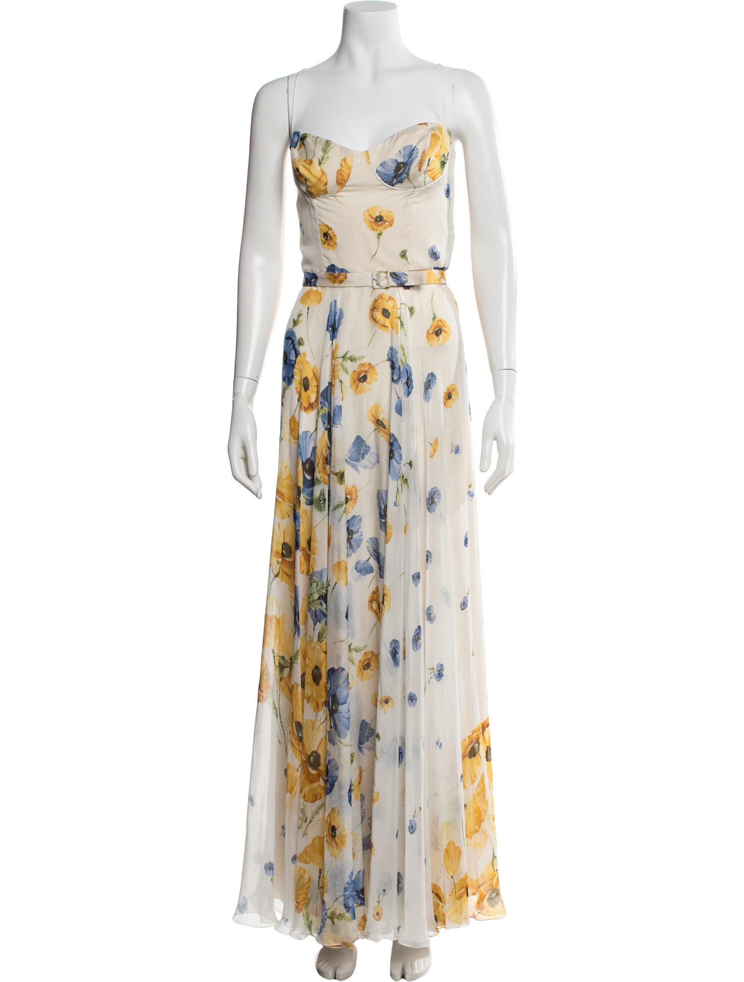 Raquel Diniz Silk Long Dress