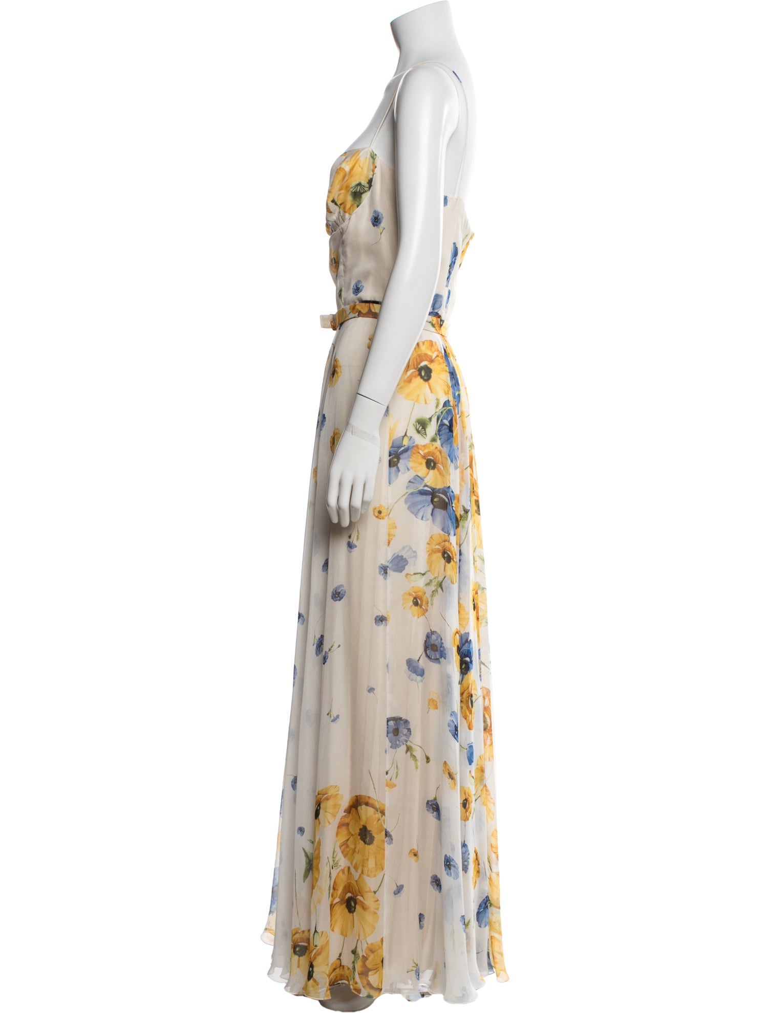 Raquel Diniz Silk Long Dress