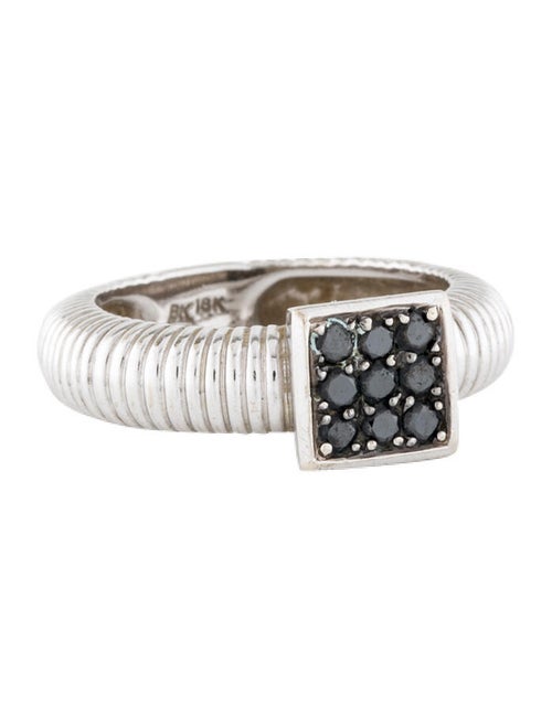 18K Diamond Cocktail Ring white