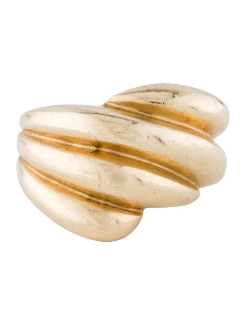 14K Cocktail Ring yellow