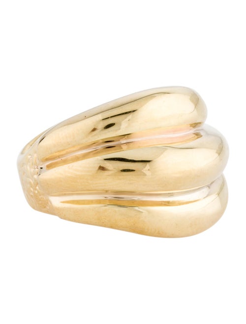 14K Cocktail Ring yellow
