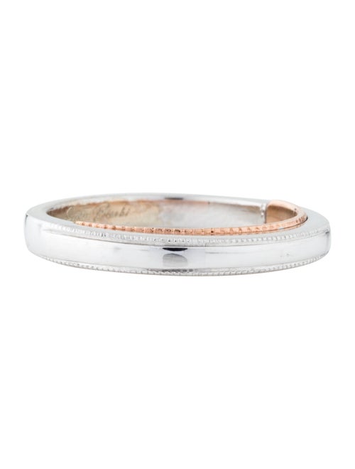 Two-Tone 14K Band white