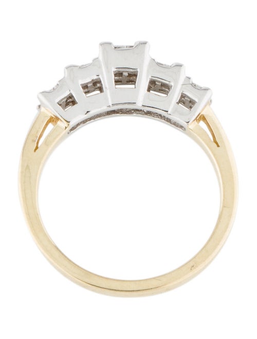 Ring Two-Tone 14K Diamond Engagement