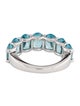 Ring 18K 7.70ctw Zircon Band