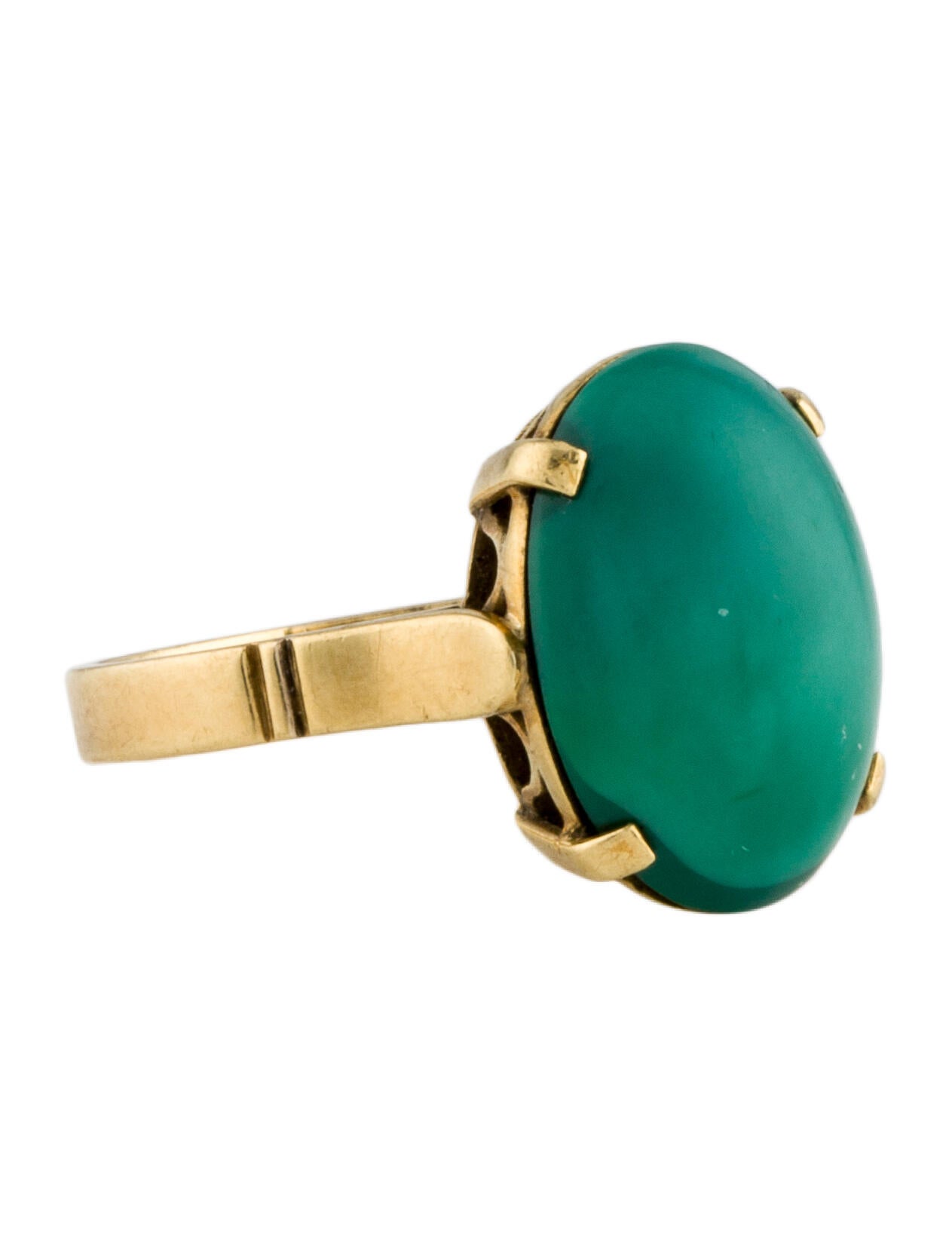 Oscar de la Renta Faux Pearl & Crystal Pave Bird Cocktail Ring Silver