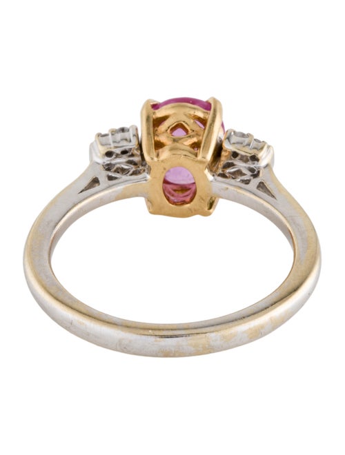 Ring 18K Diamond & Sapphire Cocktail Ring