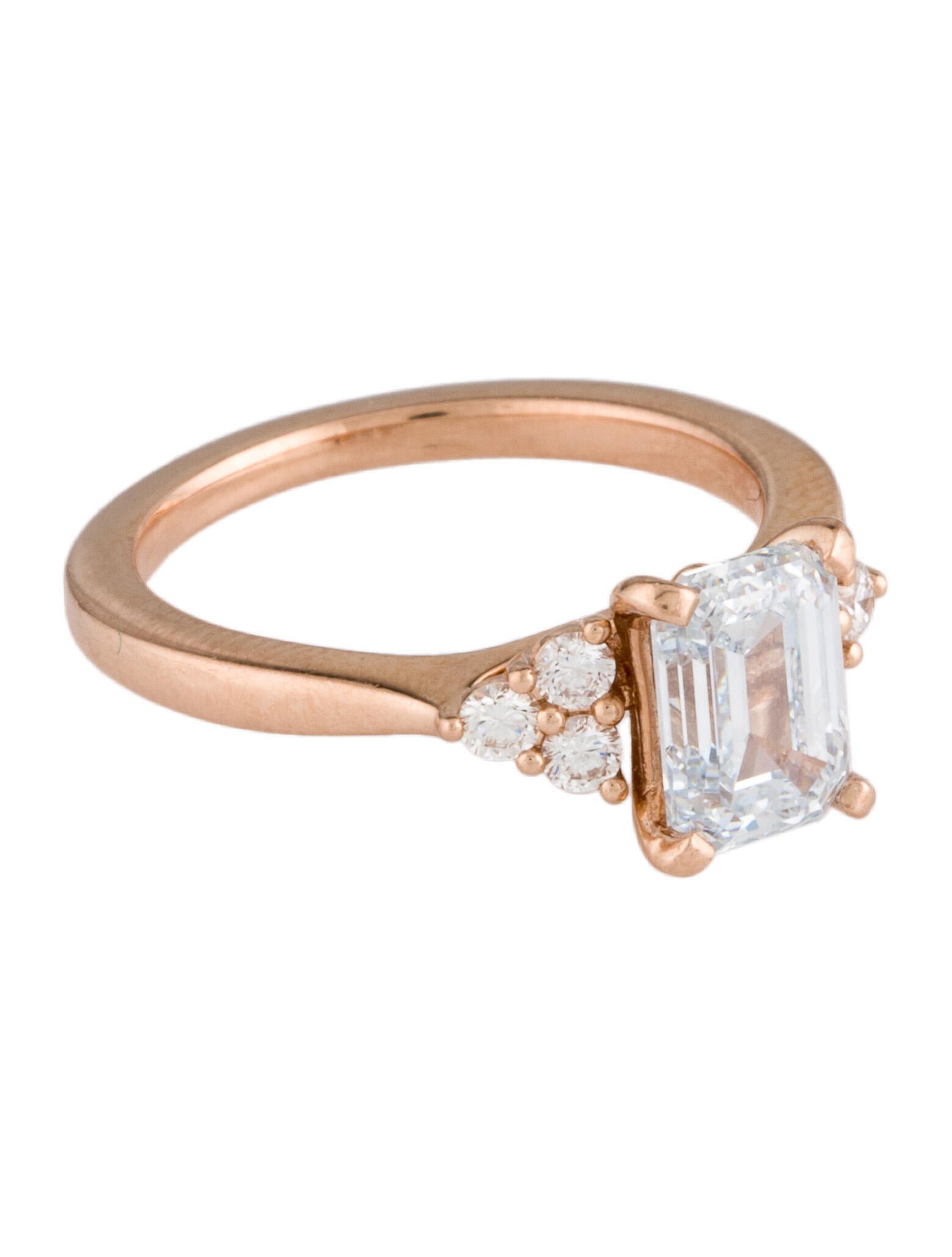 Ring James Allan 14K 1.59ct LabGrown Diamond Engagement Ring 14K