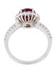 Ring 18K 2.34ct Ruby & Diamond Cocktail Ring