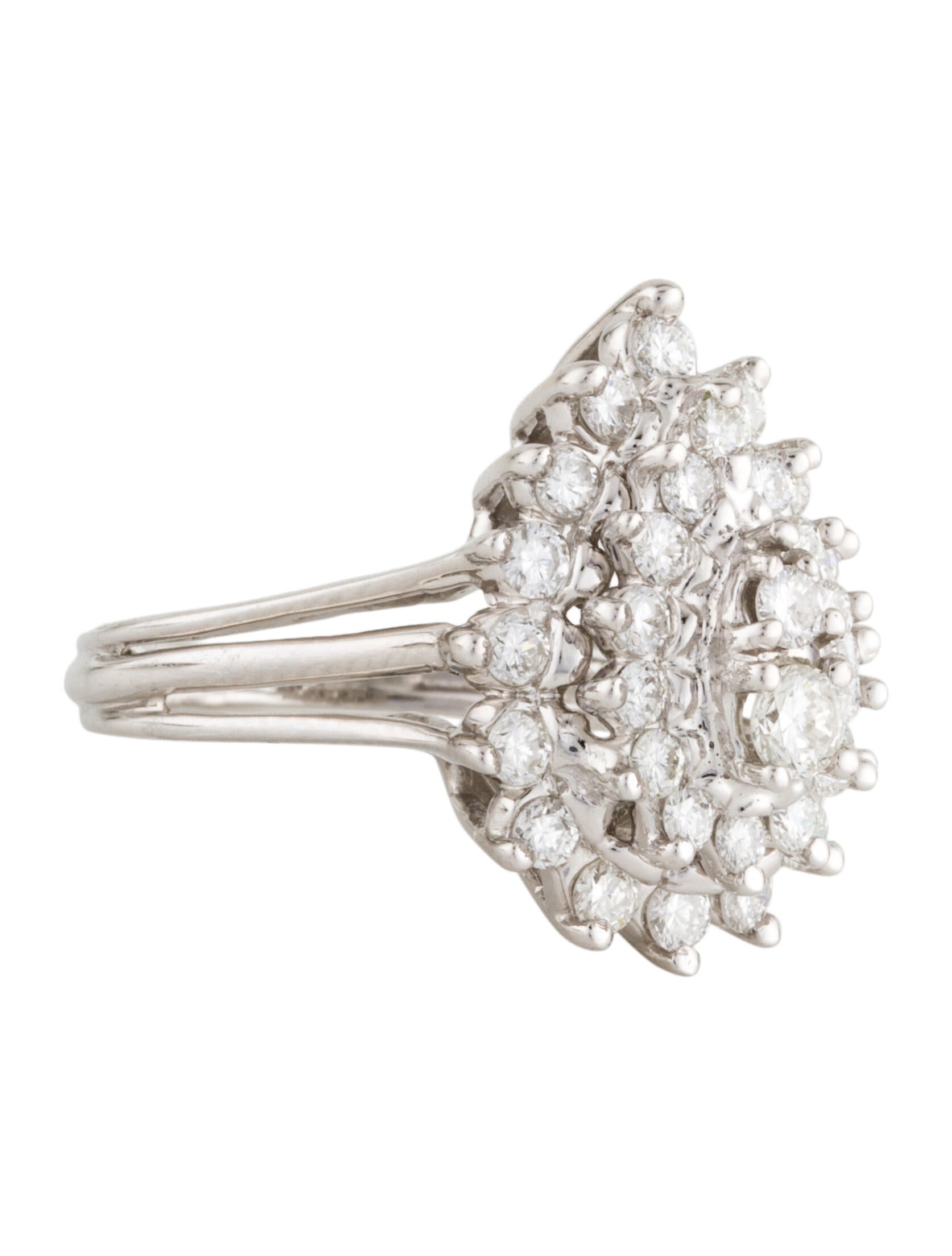 Ring 14K 1.50ctw Diamond Cocktail