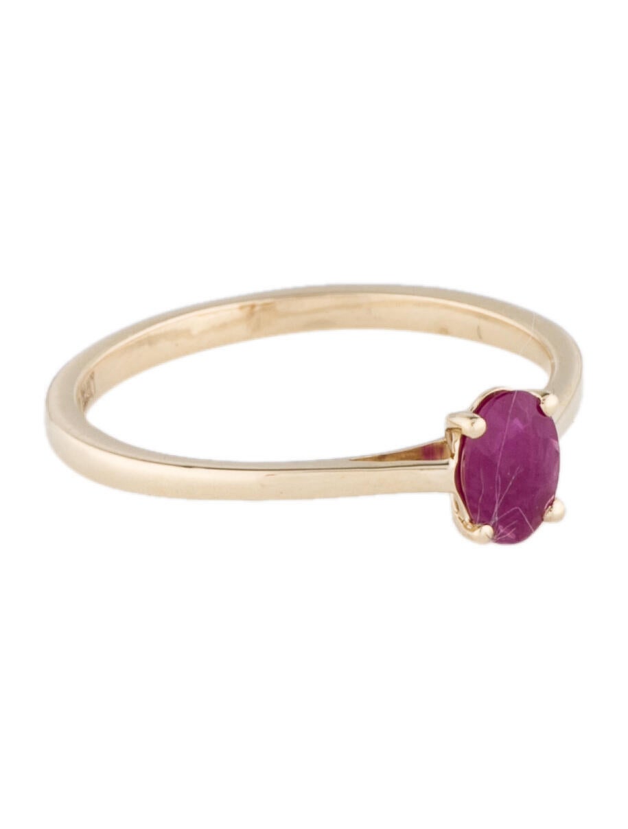Ring 14K Ruby Cocktail