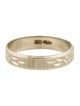Ring 18K Engraved Wedding Band