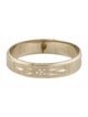 Ring 18K Engraved Wedding Band