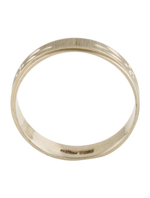 Ring 18K Engraved Wedding Band