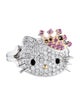 Ring 18K Diamond Hello Kitty Ring