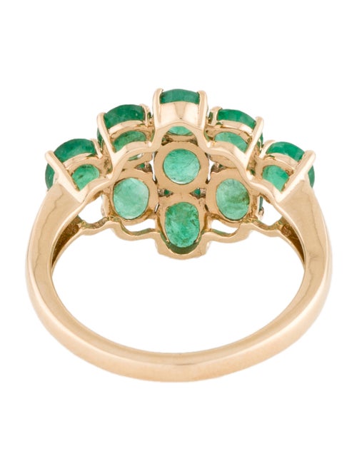 Ring 14K Emerald Cocktail Ring