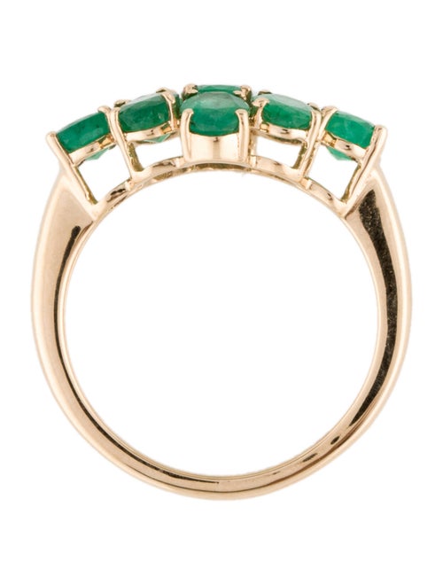 Ring 14K Emerald Cocktail Ring