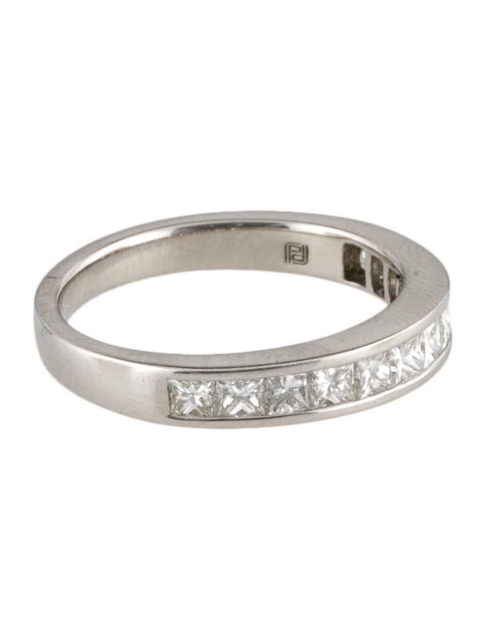 Ring Platinum Diamond Band 950 Platinum Band, Rings The RealReal