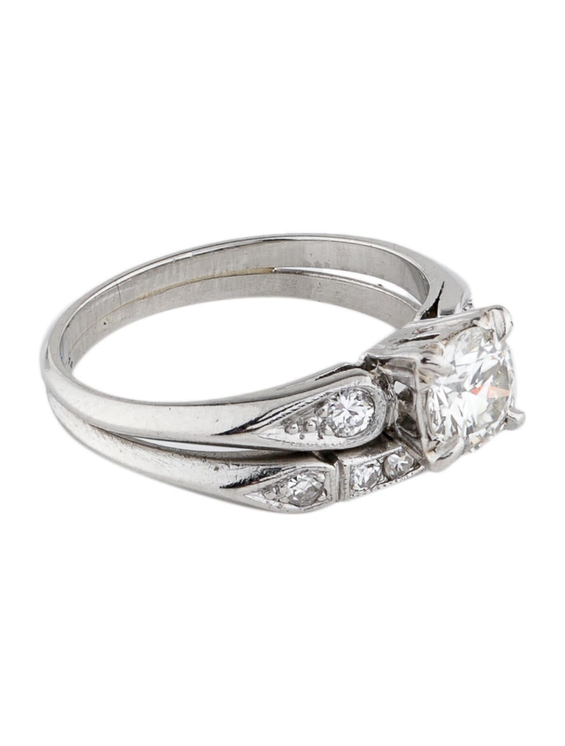 Hermès 18K Diamond Clou d'H Double Ring - 18K Rose Gold Band