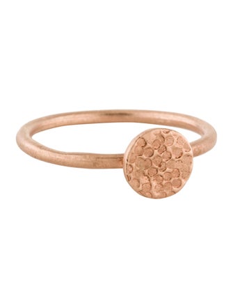 Ring 14K Hammered Ring