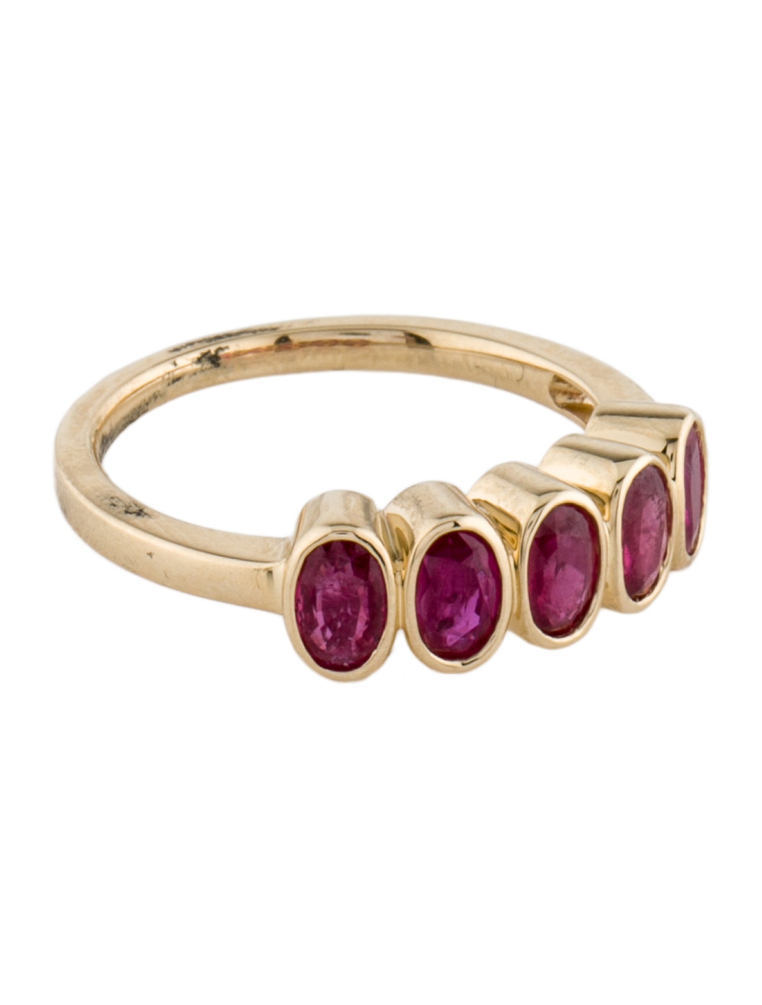 Ring 14K Ruby Band