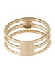 Ring 14K Diamond Three-Bar Band Ring