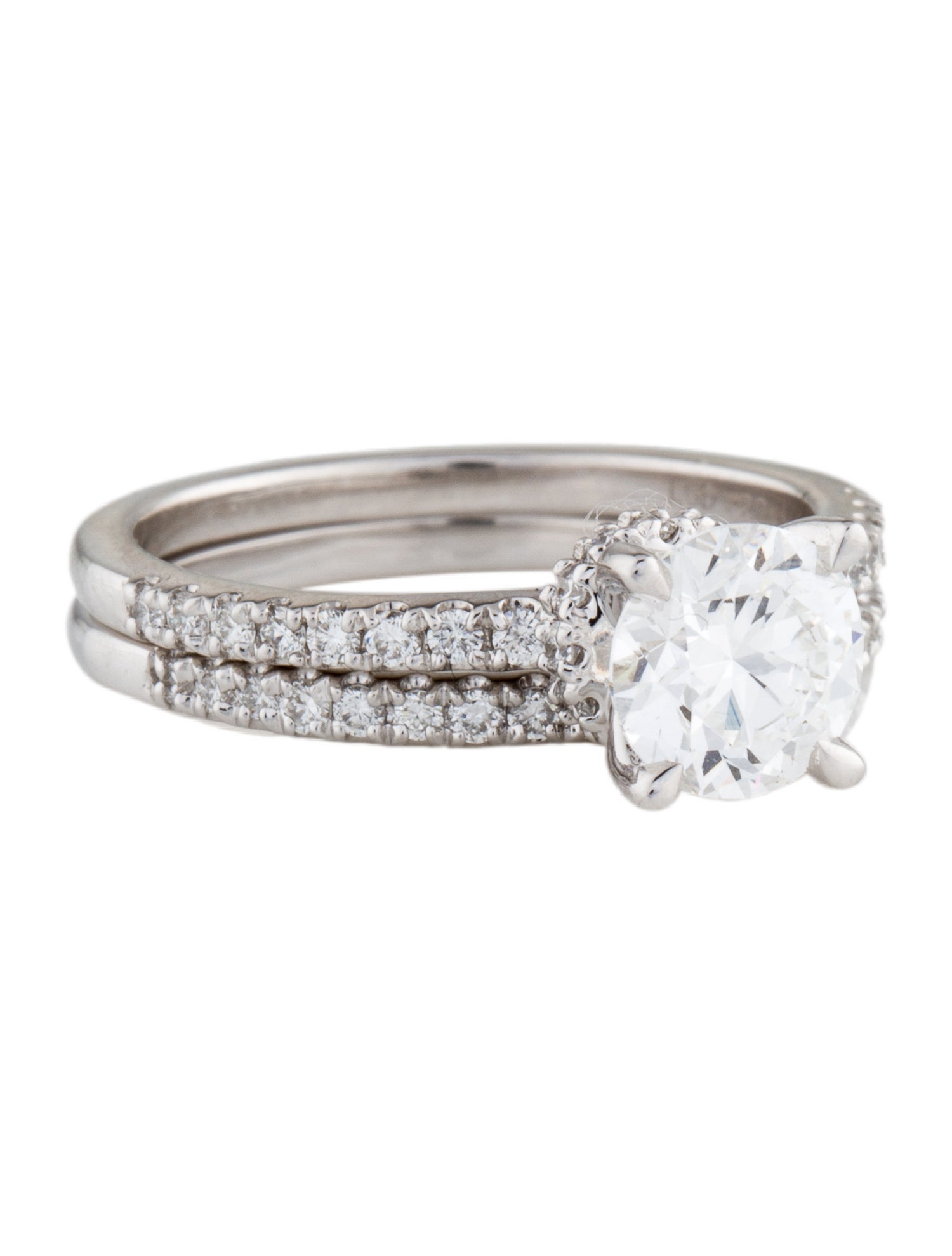 Ring 14K 1.76ctw Lab-Grown Diamond Wedding Set