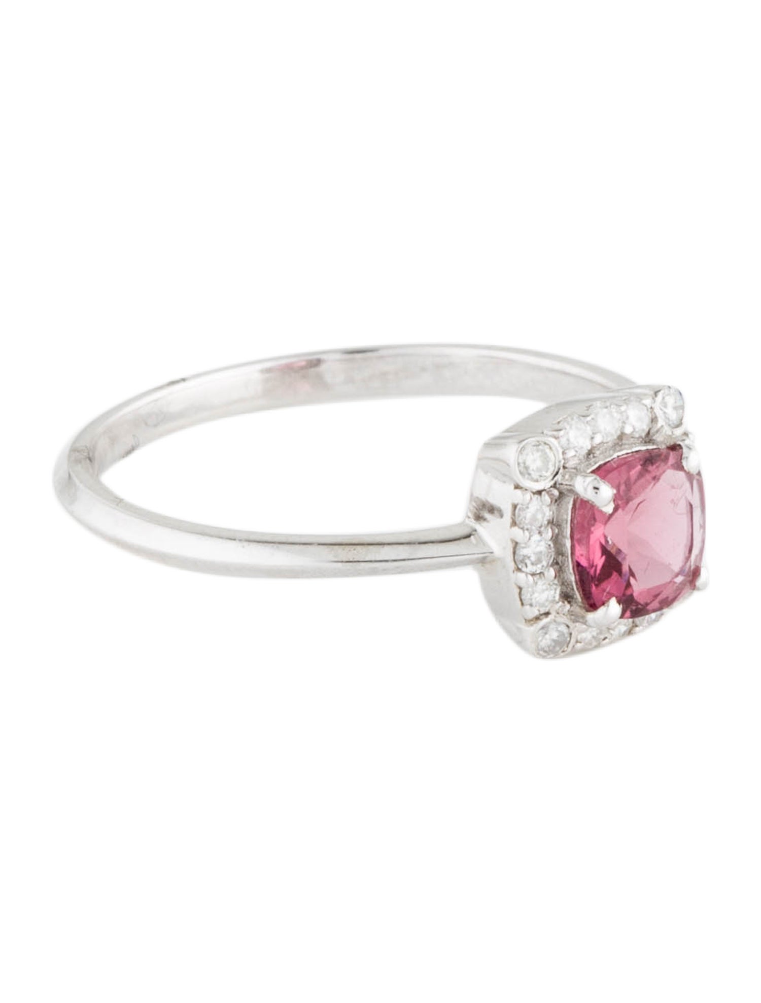 Ring 18K Tourmaline & Diamond Cocktail Ring