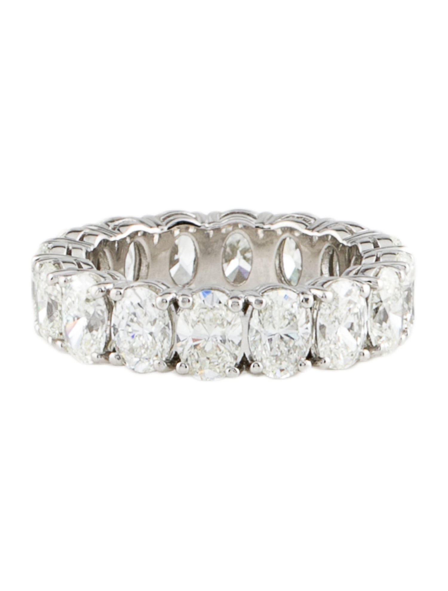 Daniella Design Platinum 4.24ctw Diamond Eternity Band Ring 950