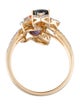 Ring Orianne 14K Sapphire & Diamond Cocktail Ring