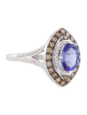 Le Vian Cocktail Ring 14K Tanzanite & Diamond 6