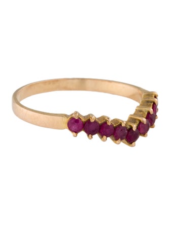 Ring 17K Ruby Band