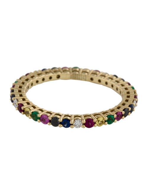 Ring 14K Multistone Eternity Band